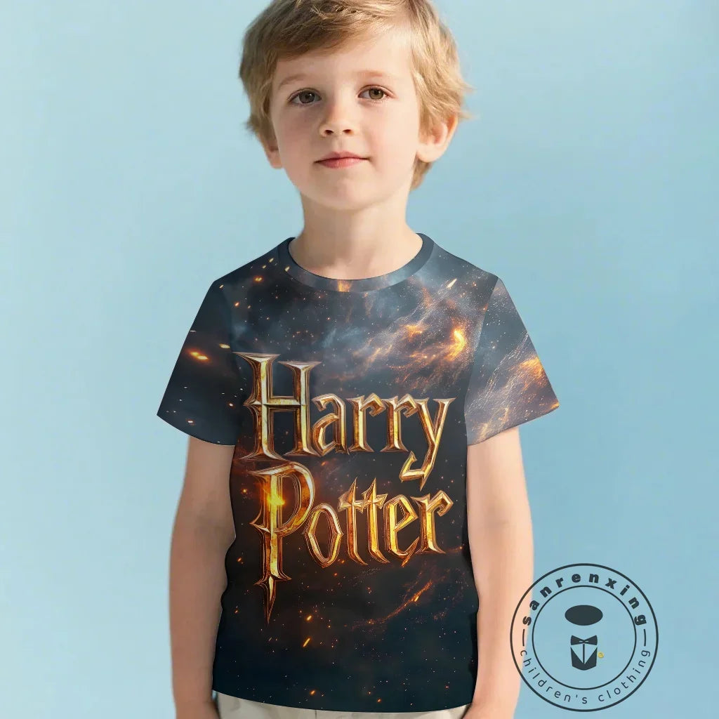 Kawaii Harry Potter Kids' T-Shirt - Image 8