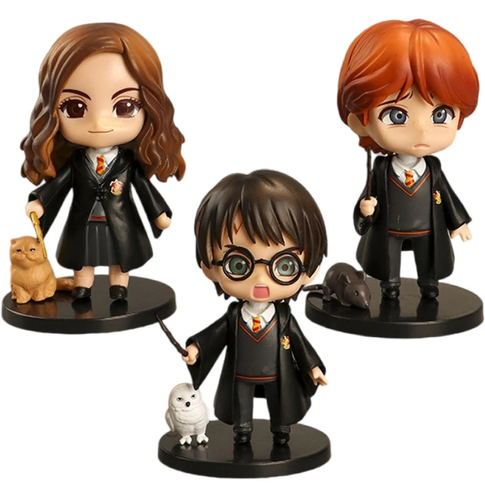 10cm 3pcs Harry Potter Anime Figure Doll Set - Image 12