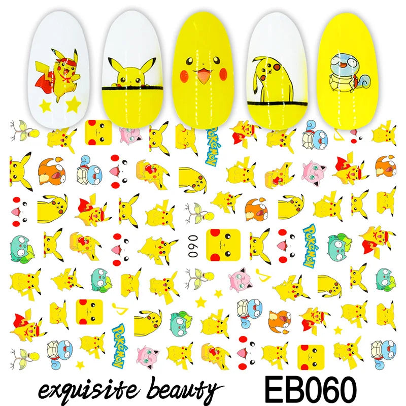 Miniso Harry Potter & Cartoon Nail Stickers - Image 73