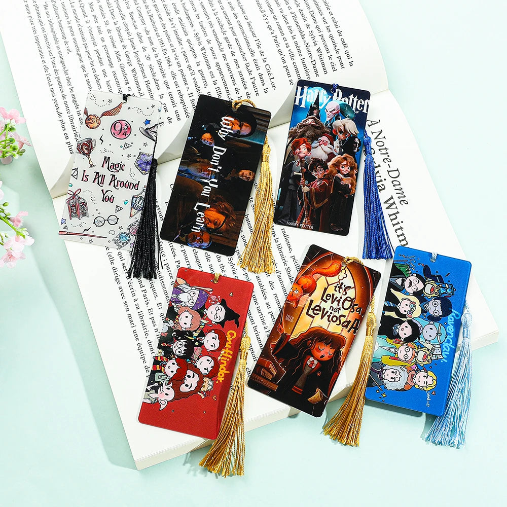 Magical Literature Harry Potter Acrylic Bookmarks - Image 3