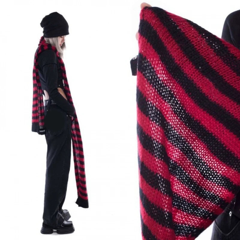 Soft Thick Knit Long Scarf - Image 13