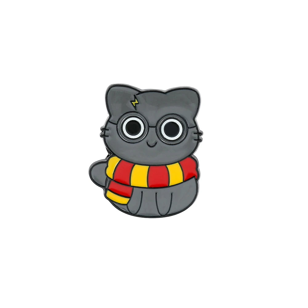 Cat Magic School Enamel Pin - Image 7