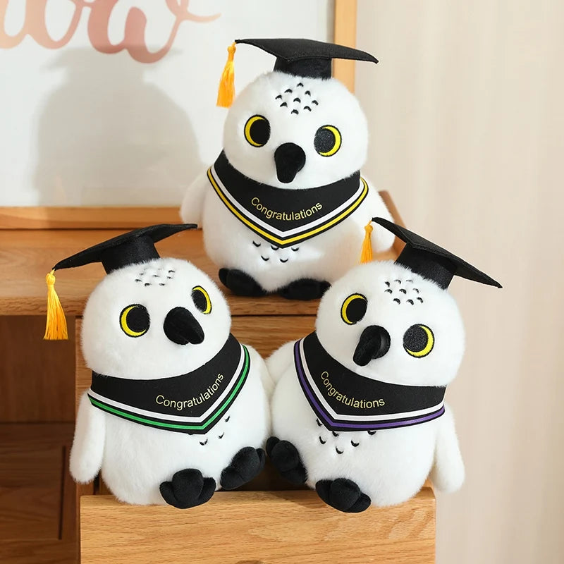 Doctor Hat Owl Plush Toy - Image 5