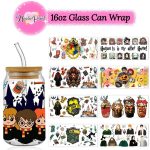 Wizard World UV DTF 16oz Cup Wrap