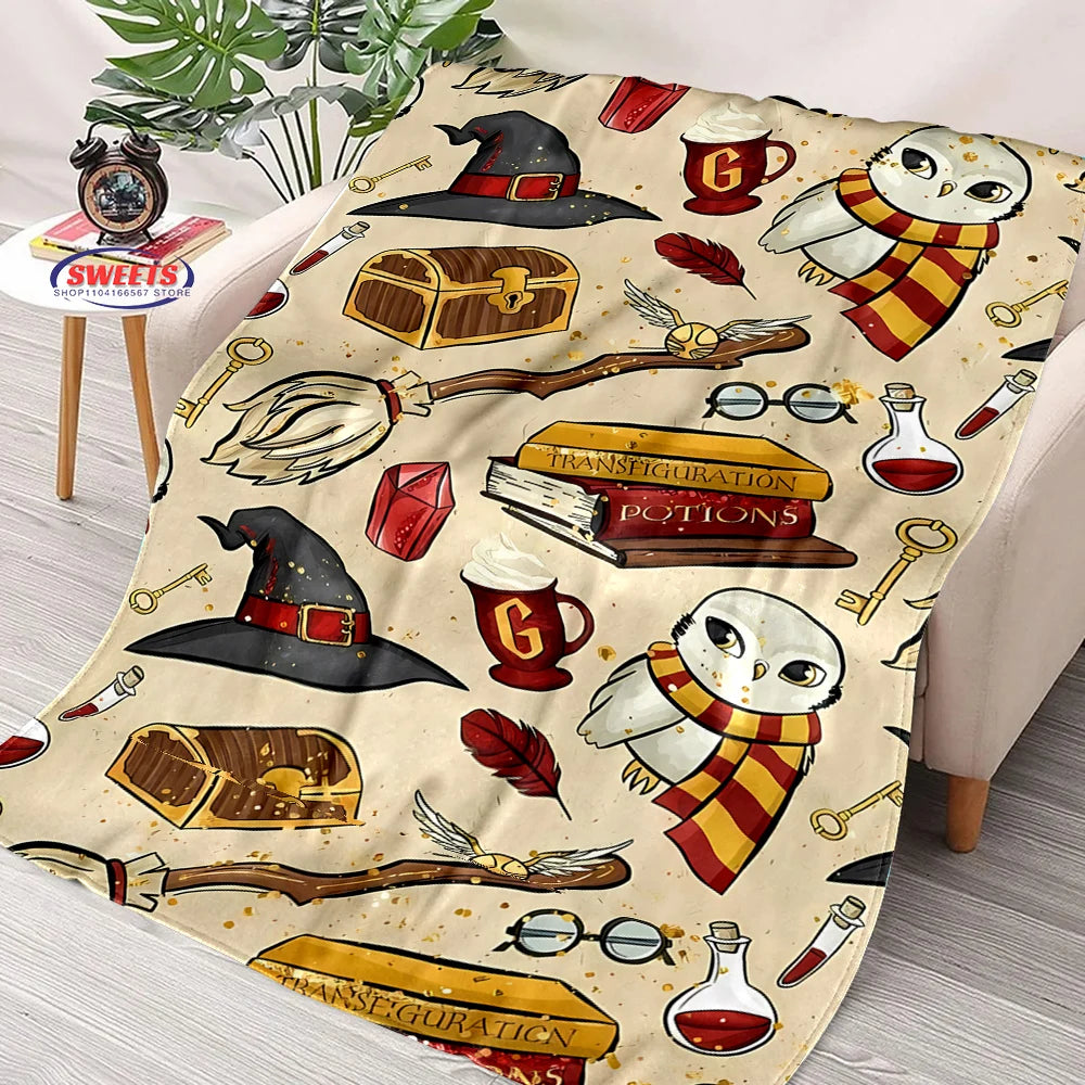 Magic Props Pattern Flannel Blanket - Image 4