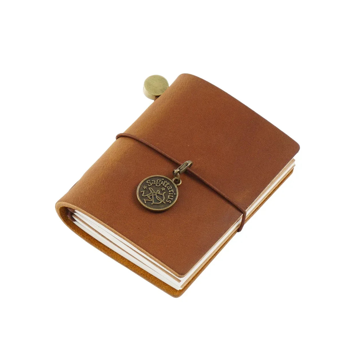 Genuine Leather Mini Travel Notebook - Image 15