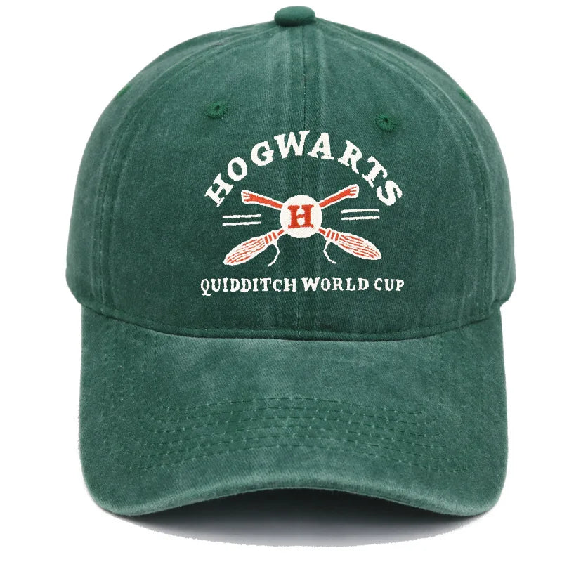 Harry Potter Embroidered Washed Baseball Hat - Image 4