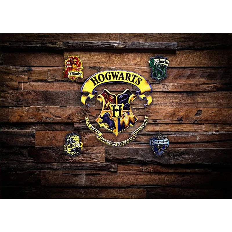 Magic Wizard School Photography Backdrop - Image 4