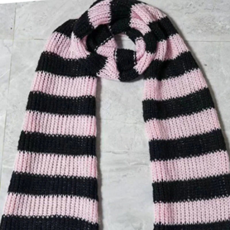 Soft Thick Knit Long Scarf - Image 3