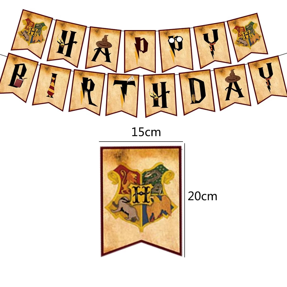 Magic School Birthday Party Decoration Set - Image 16