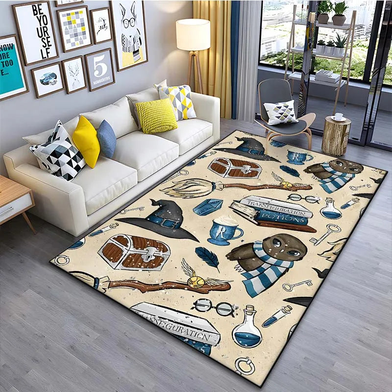 Magic Hat & Wand Floor Rug - Image 16