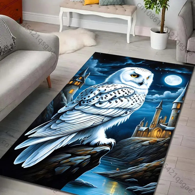 Magic Academy Owl Print Rug - Image 11