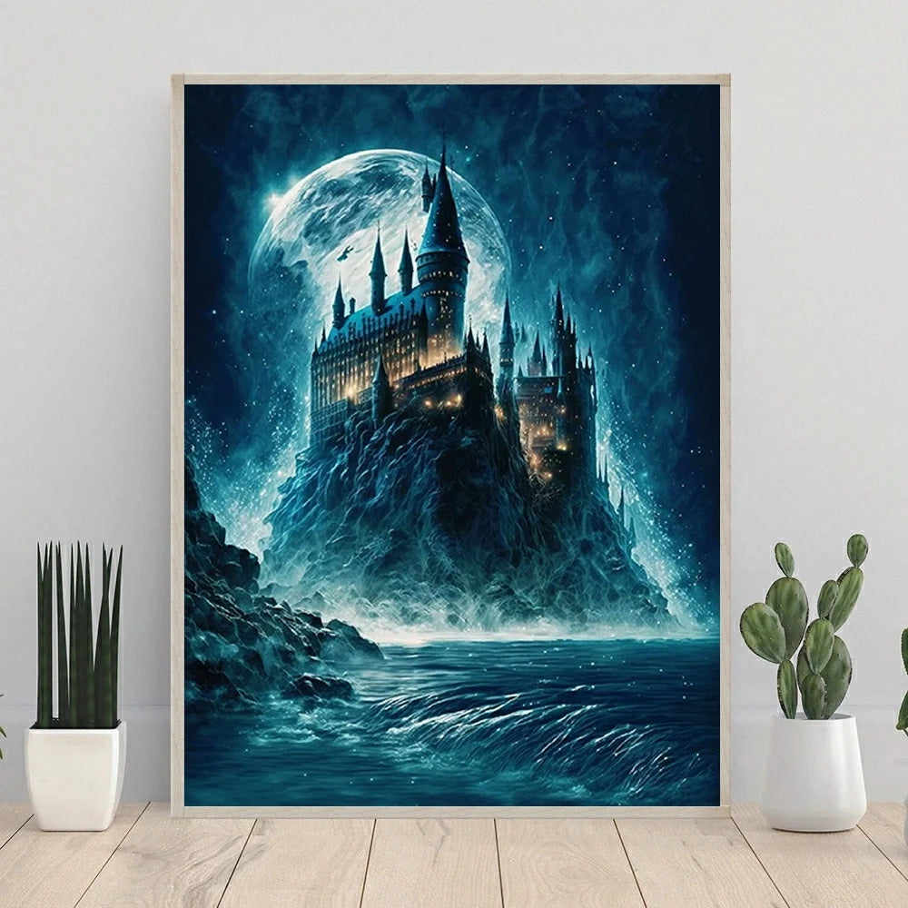 Harry Potter Magic School 5D DIY Diamond Painting - Image 3