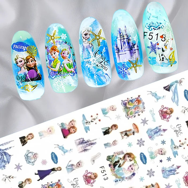 Miniso Harry Potter & Cartoon Nail Stickers - Image 28