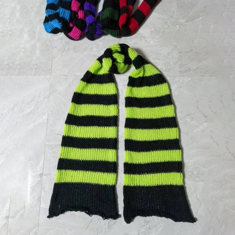 Soft Thick Knit Long Scarf - Image 5