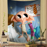 Diamond Painting Dobby & Hogwarts Tapestry