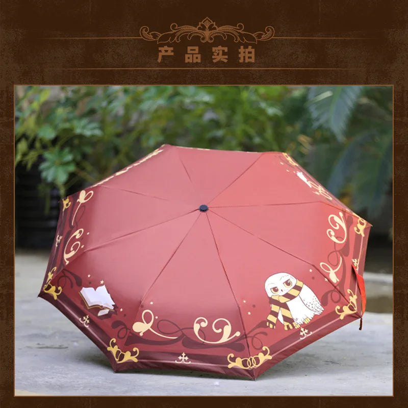 Harry Potter Anime Figures Folding Umbrella - Image 5