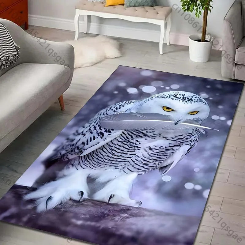 Magic Academy Owl Print Rug - Image 17