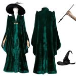 Professor Minerva McGonagall Cosplay Costume