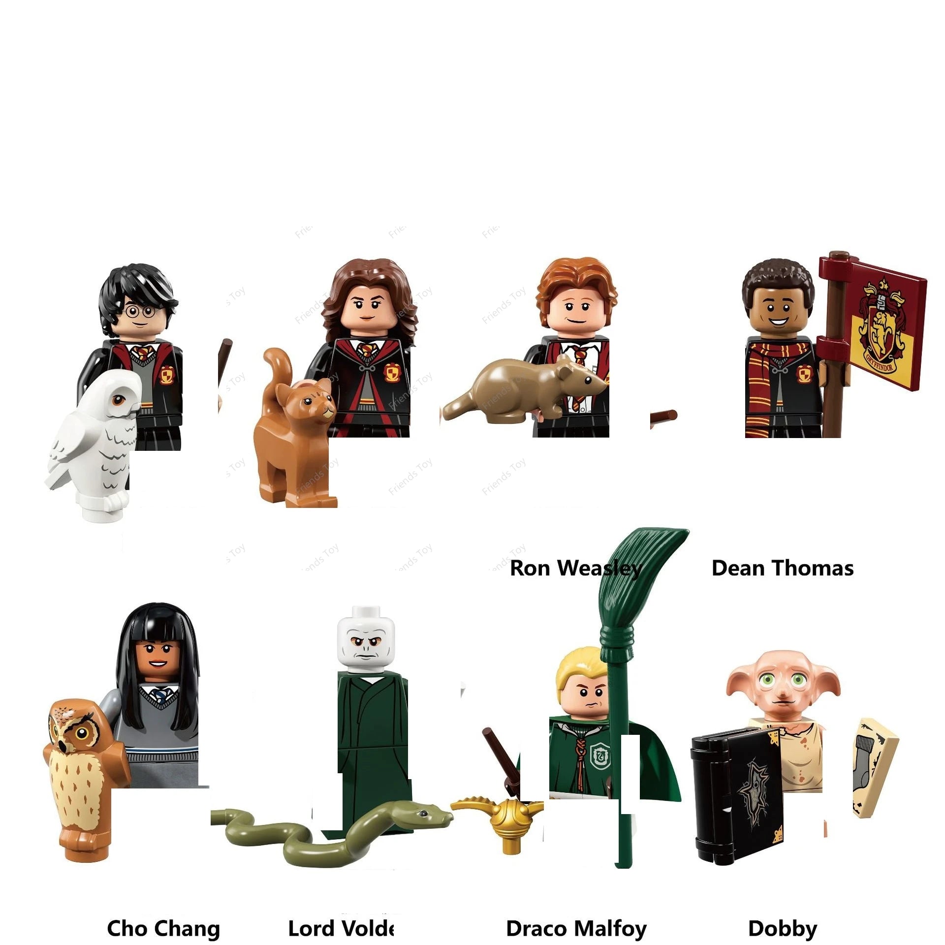 14pcs/set Harris HP Mini Man Figures - Image 3