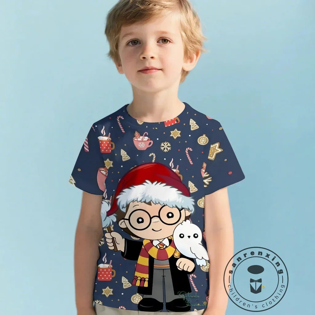 Harry Potter 3D Printed T-Shirt for Kids - Image 7