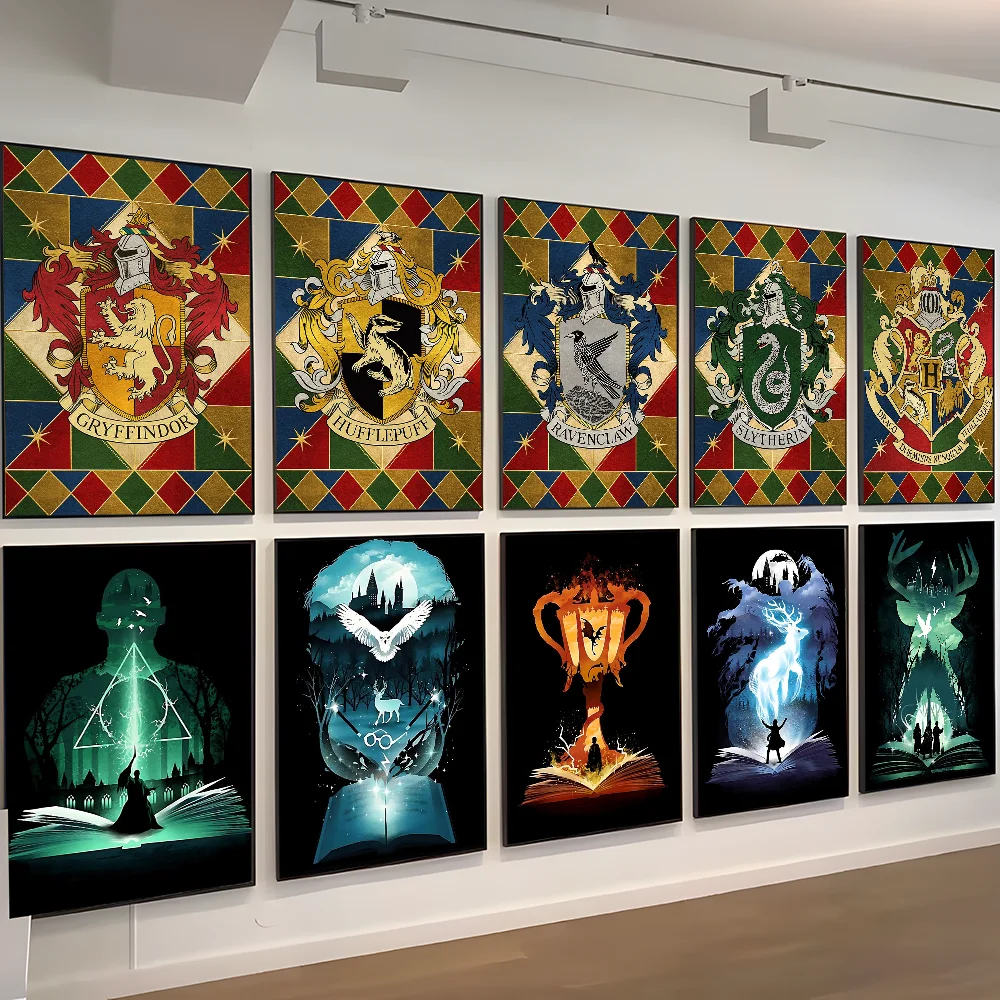 Harry Potter Landscape Wand Movie Sticky Poster