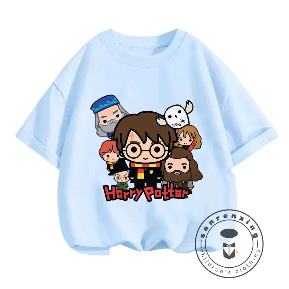 Harry Potter Kawaii Anime T-Shirt for Kids - Image 17