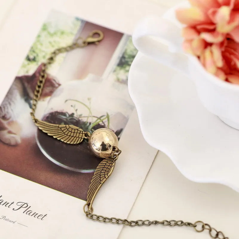 Golden Snitch & Hedwig Multi-Layer Bracelet - Image 3