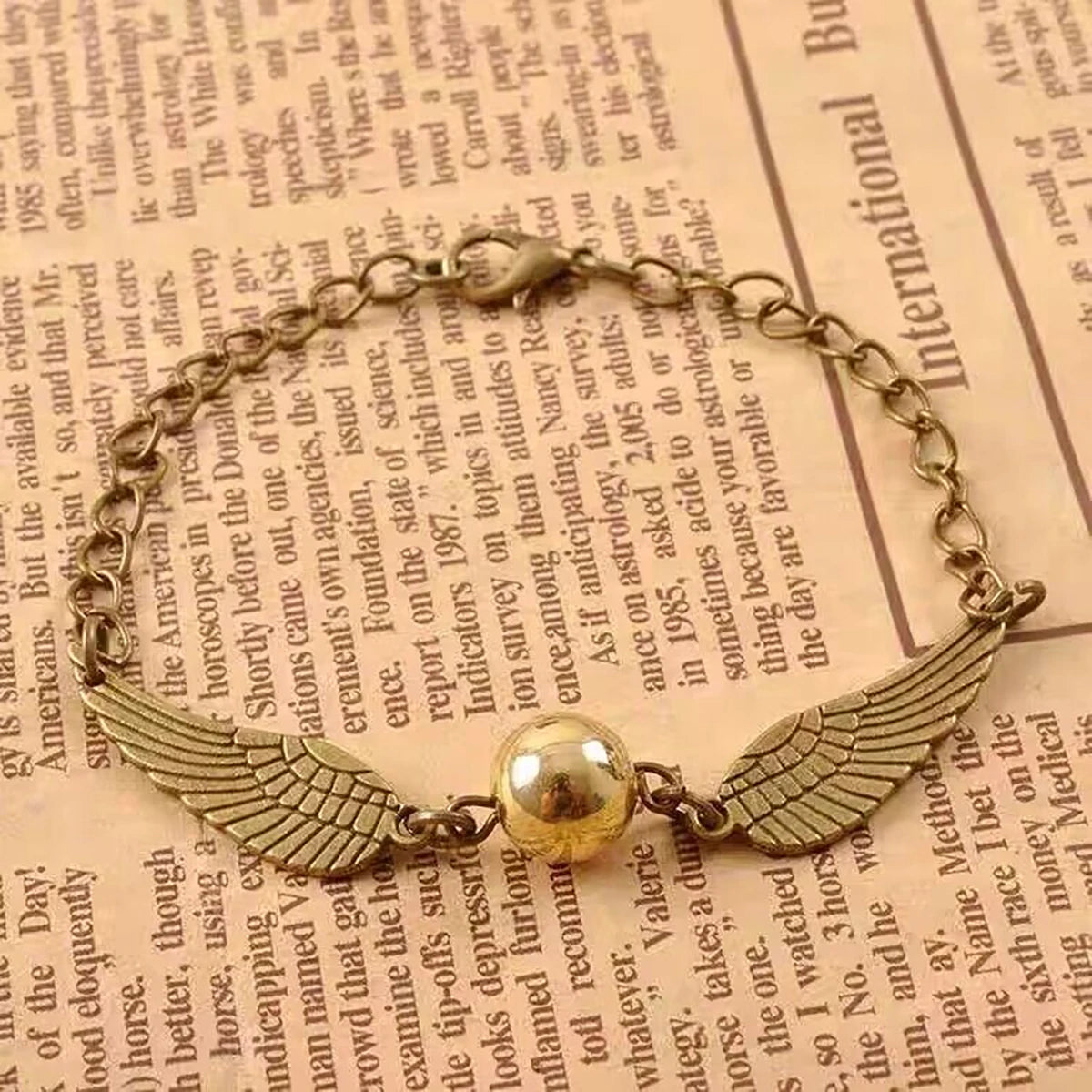 Golden Snitch & Hedwig Multi-Layer Bracelet - Image 6