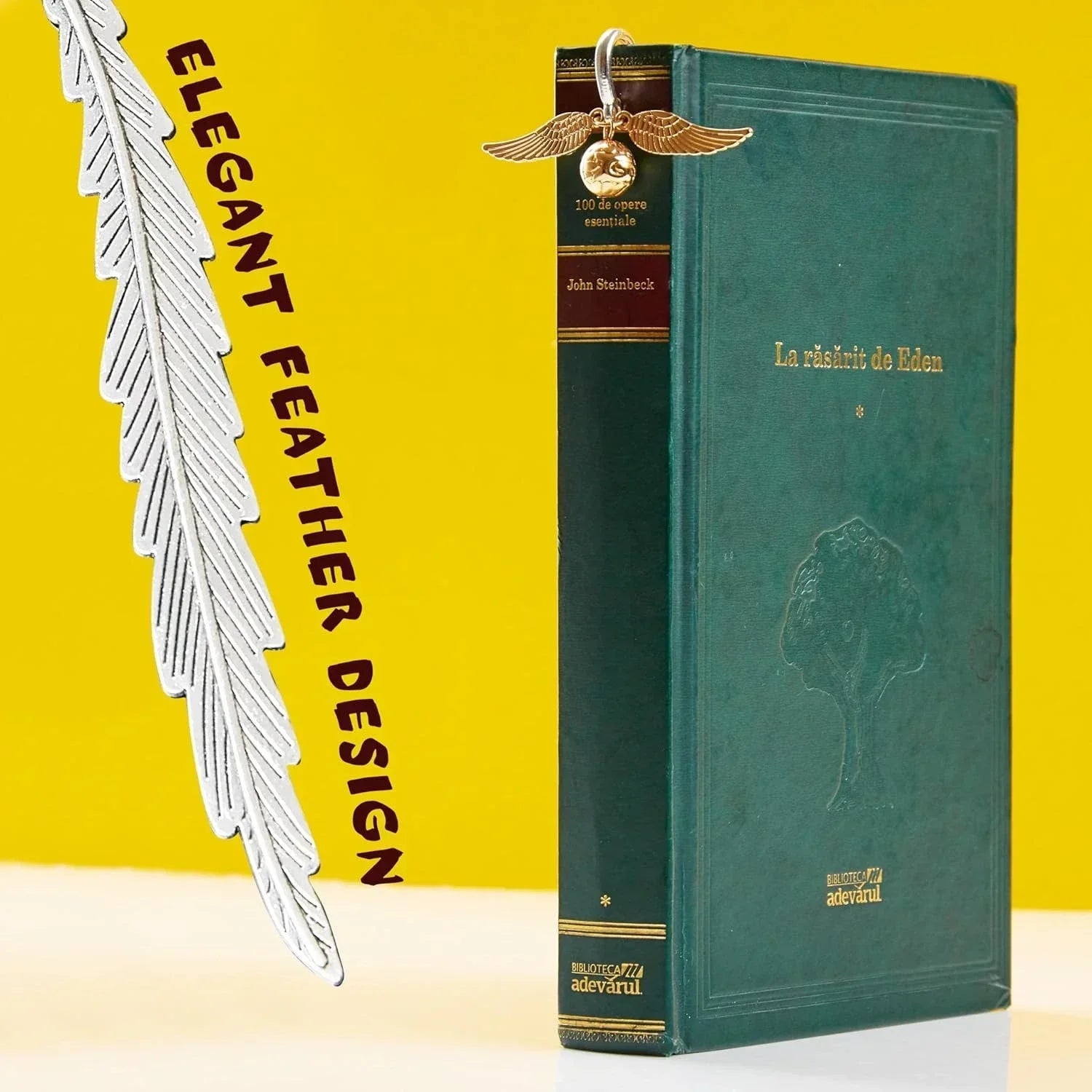 Golden Snitch Metal Charm Bookmark - Image 5