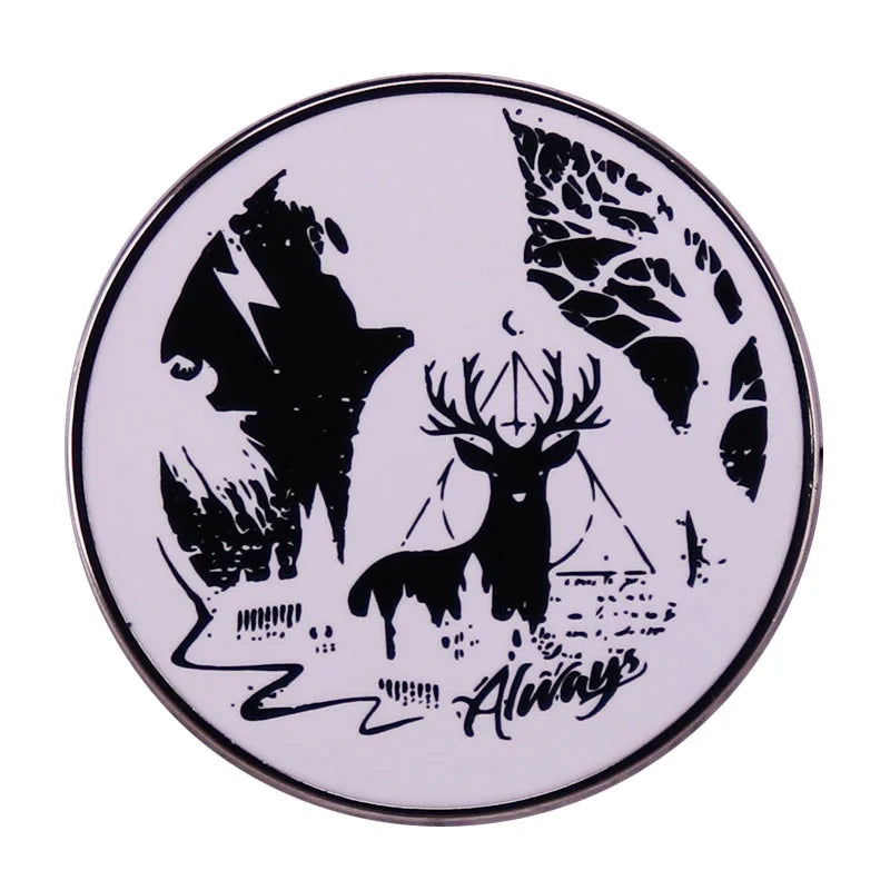 Magic Movie Novel Series Metal Badge - Image 8