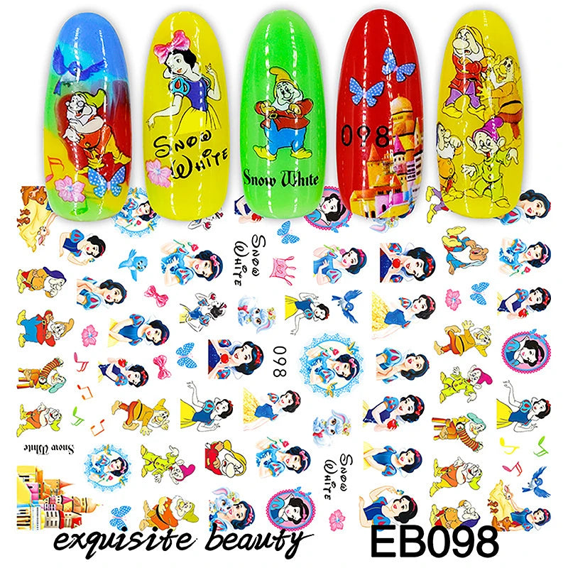 Miniso Harry Potter & Cartoon Nail Stickers - Image 19