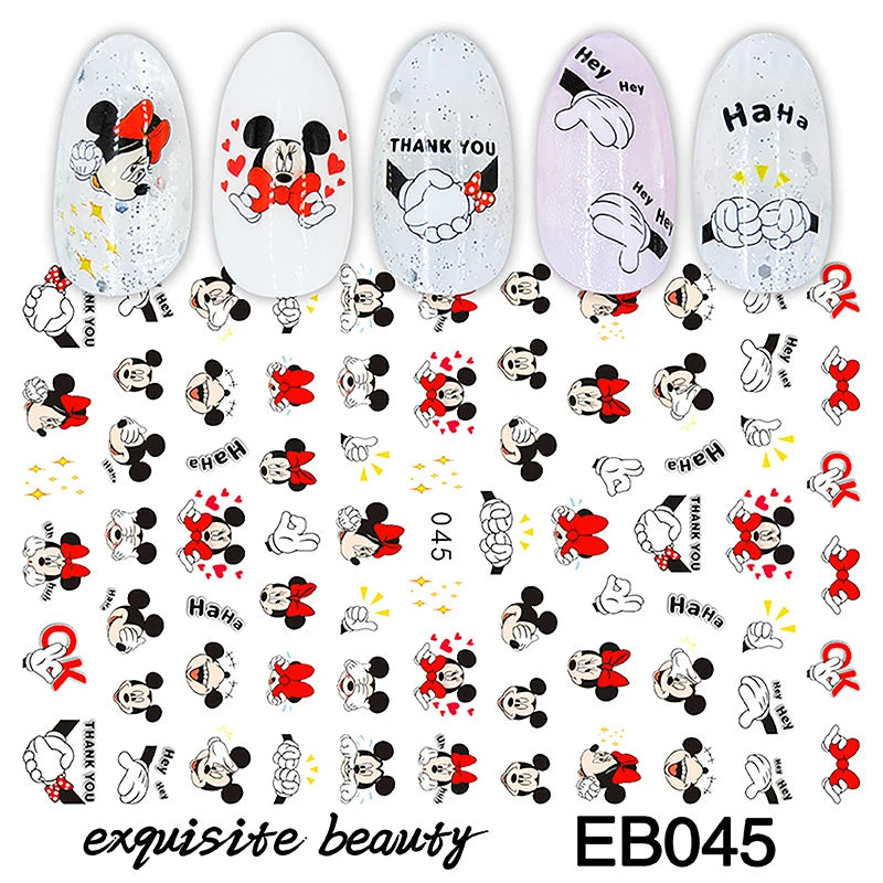 Miniso Harry Potter & Cartoon Nail Stickers - Image 70