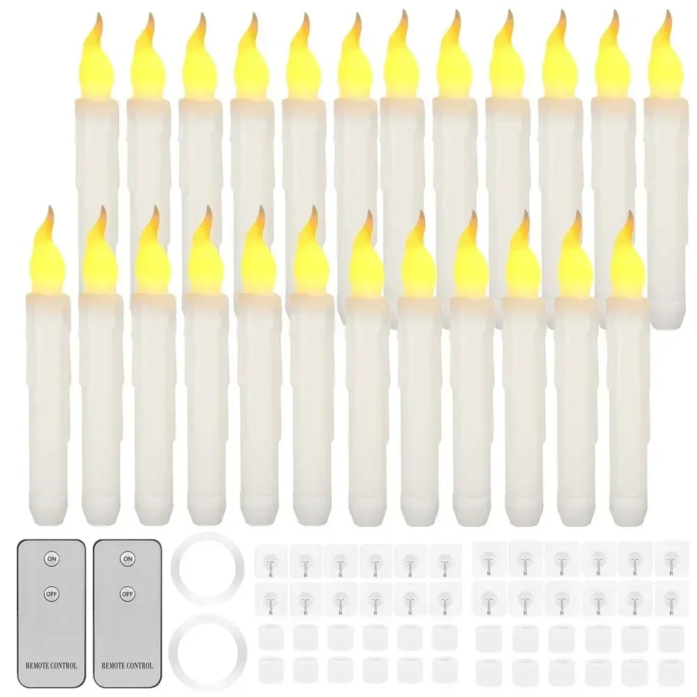 Floating LED Candles with Magic Wand Remote - Image 15