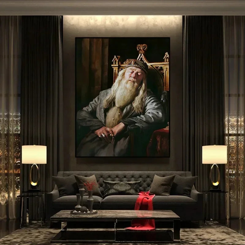 Hogwarts Headmasters Gallery Portraits Poster - Image 2