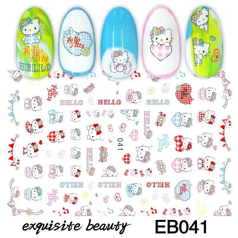 Miniso Harry Potter & Cartoon Nail Stickers - Image 71