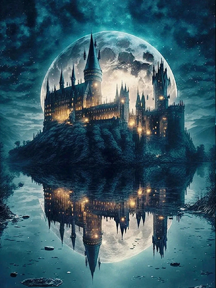 Harry Potter Magic School 5D DIY Diamond Painting - Image 20