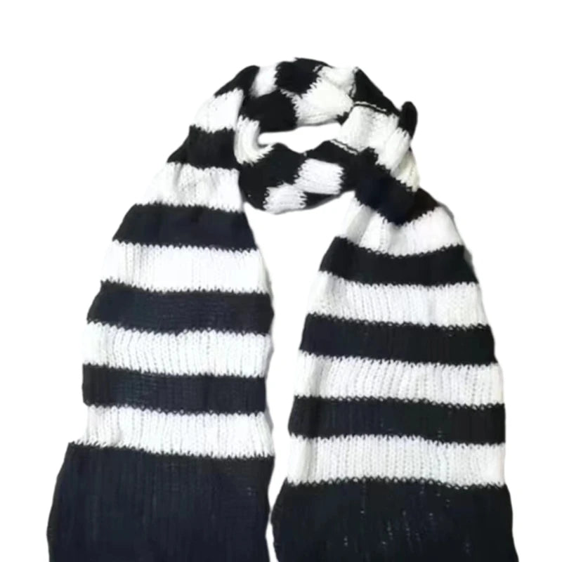 Soft Thick Knit Long Scarf - Image 10