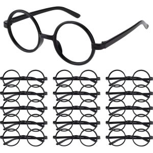 6/12/18PCS Wizard Round Frame Glasses